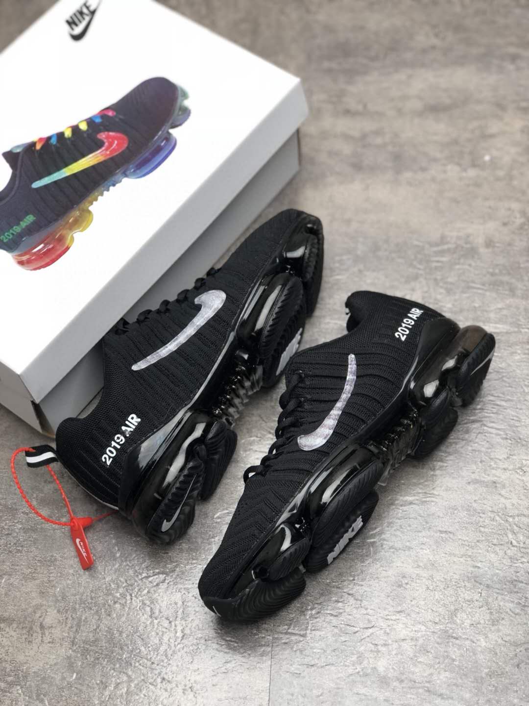 Nike Air Ferrari I 2019 Black White Shoes